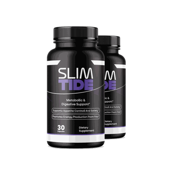 2 bottles of SlimTide gut support capsules